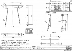Оголовок ОГ-10 для деревянных опор с 2мя штырями ШУ-21-Д (альб.3.407-85)